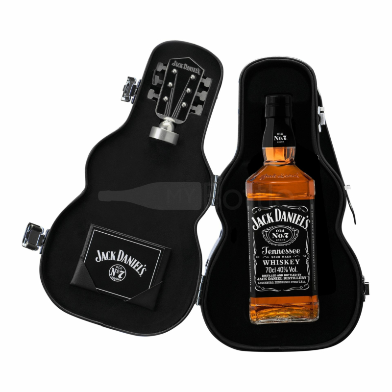 Jack Daniel's Old No.7 Tennessee Whiskey Guitar Set