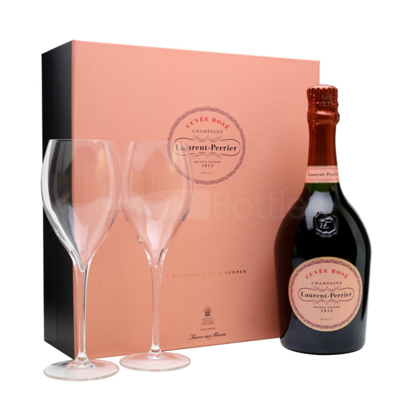 Laurent-Perrier Cuvée Rosé Set