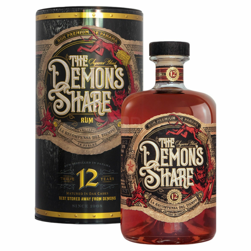 The Demon' Share La Recompensa Del Tiempo 12 Years Rum